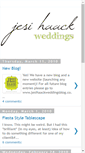 Mobile Screenshot of jesihaackweddingsblog.com